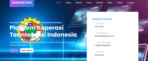 Danaantara Platform Koperasi Terintegrasi Indonesia Taekwondo Indonesia Dojang nganjuk
